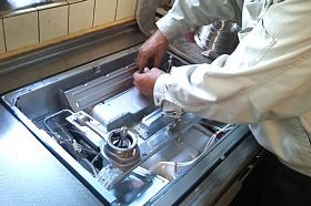 ビルトインコンロ入替